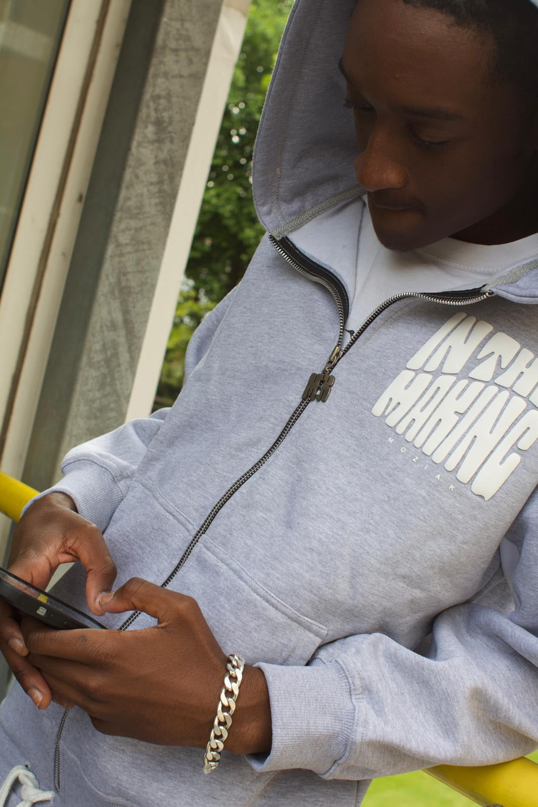 ITM ZIP-UP TRACKSUIT - GREY