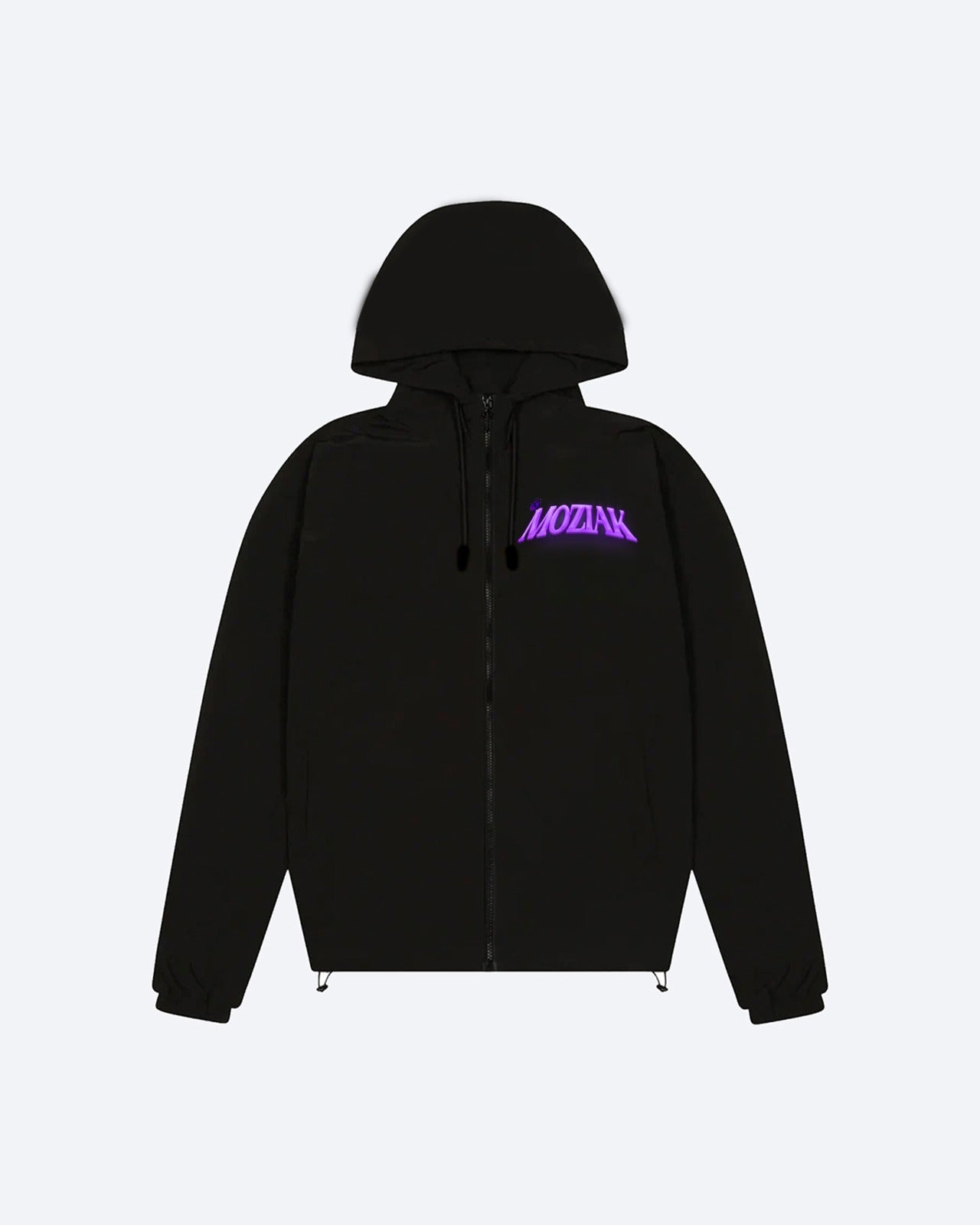 Note Windbreaker Jacket - Purple