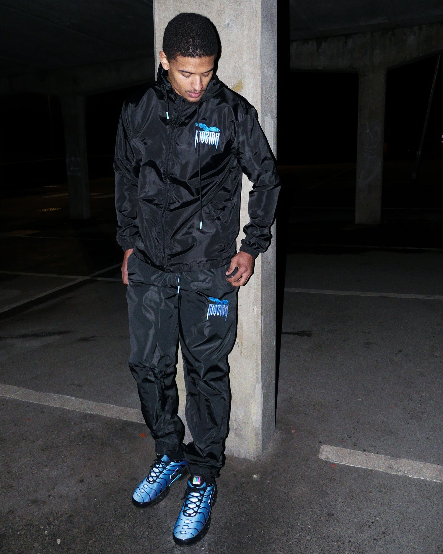 Macaw Windbreaker Jacket - Blue