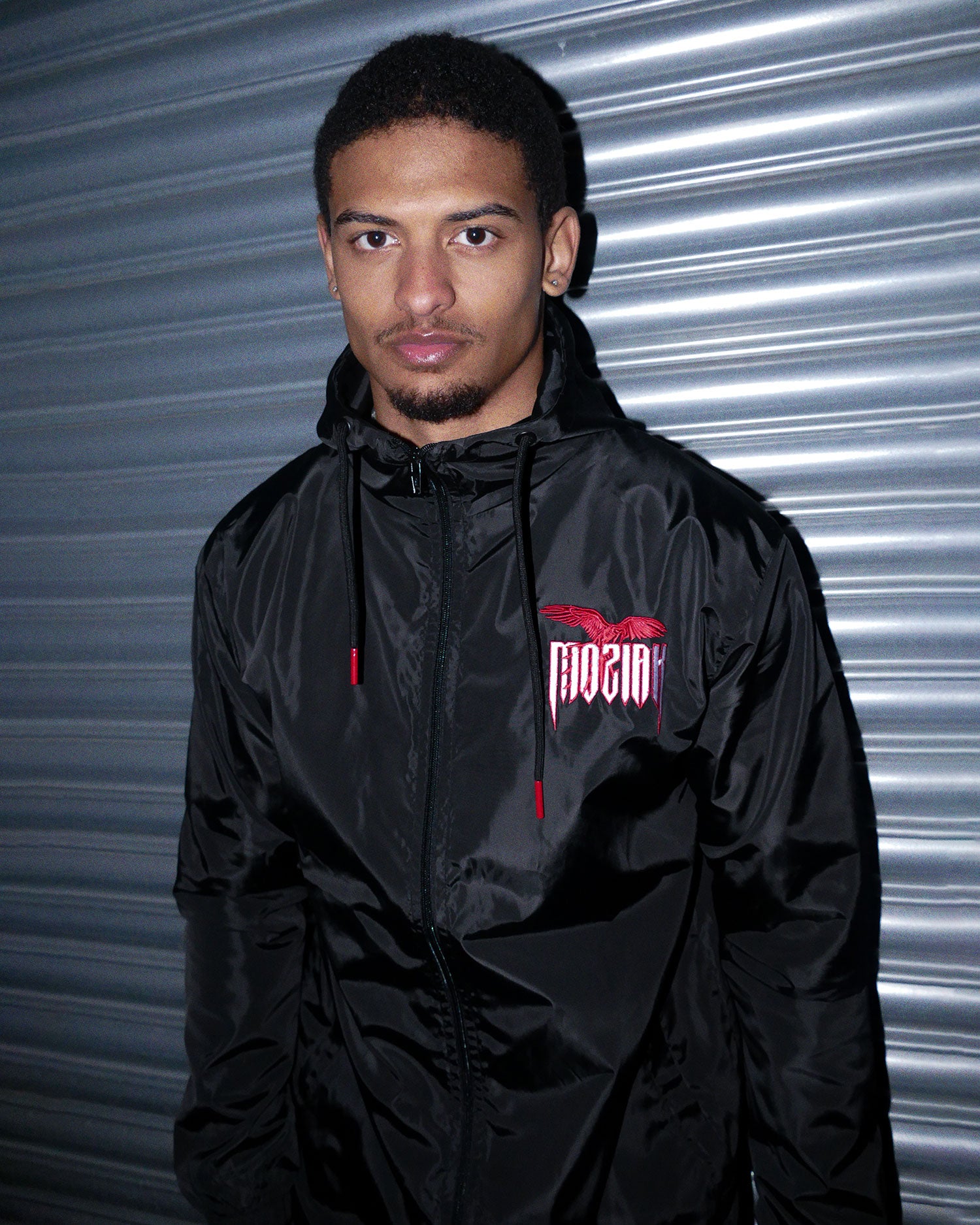 Macaw Windbreaker Jacket - Red