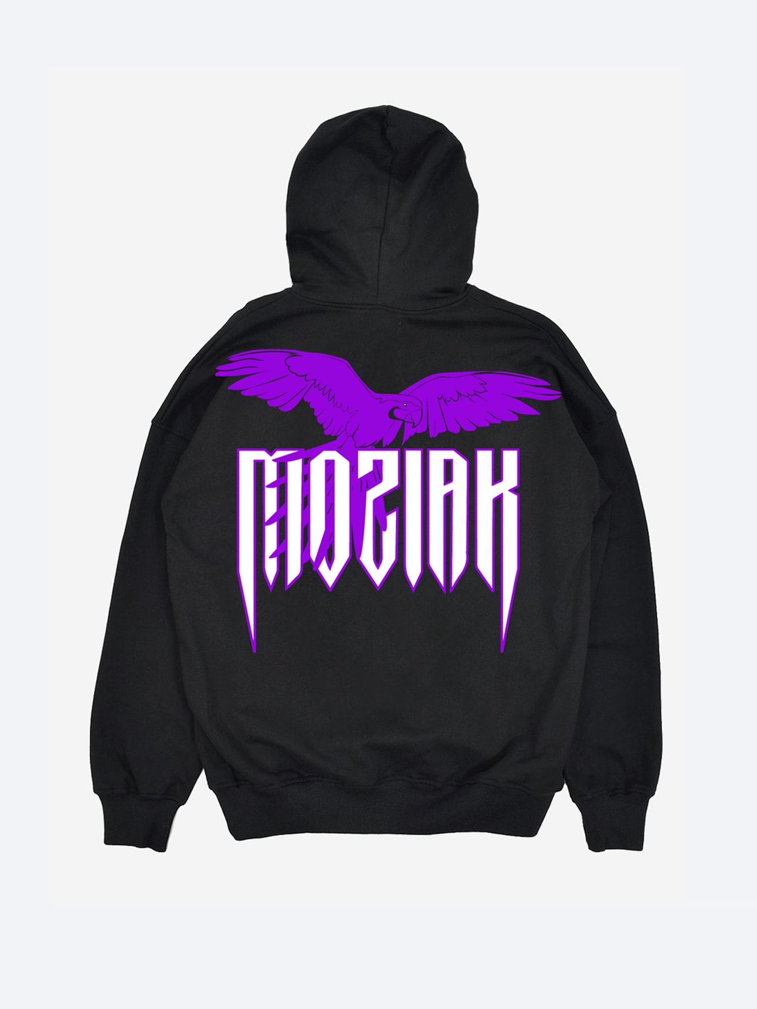 Macaw Hoodie - Purple - Moziak