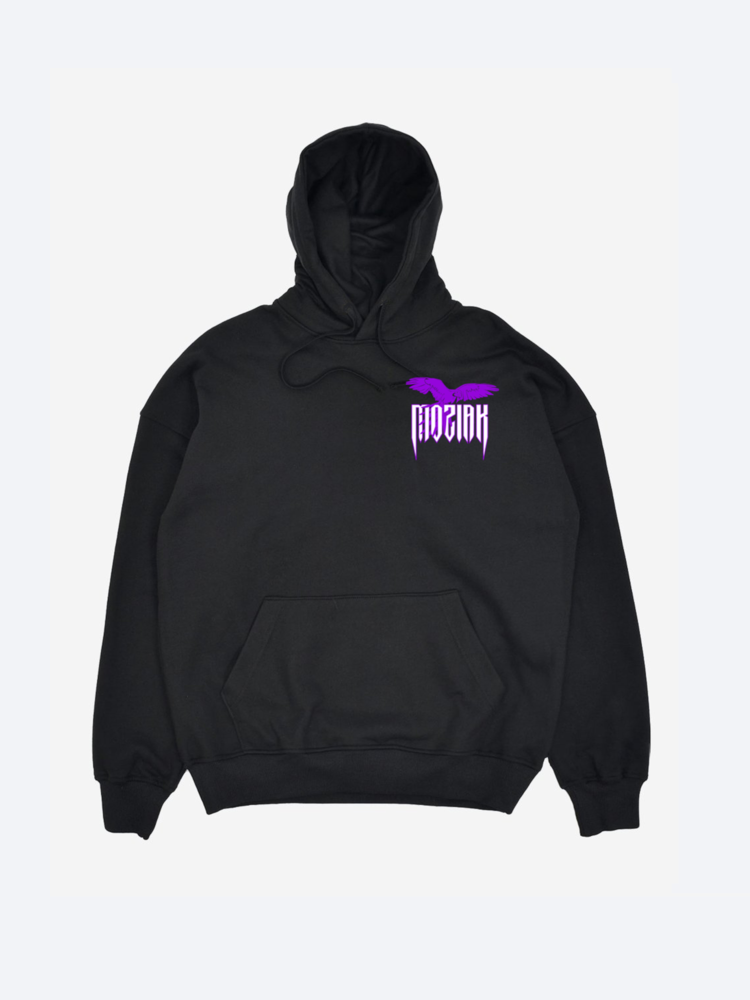 Macaw Hoodie - Purple - Moziak