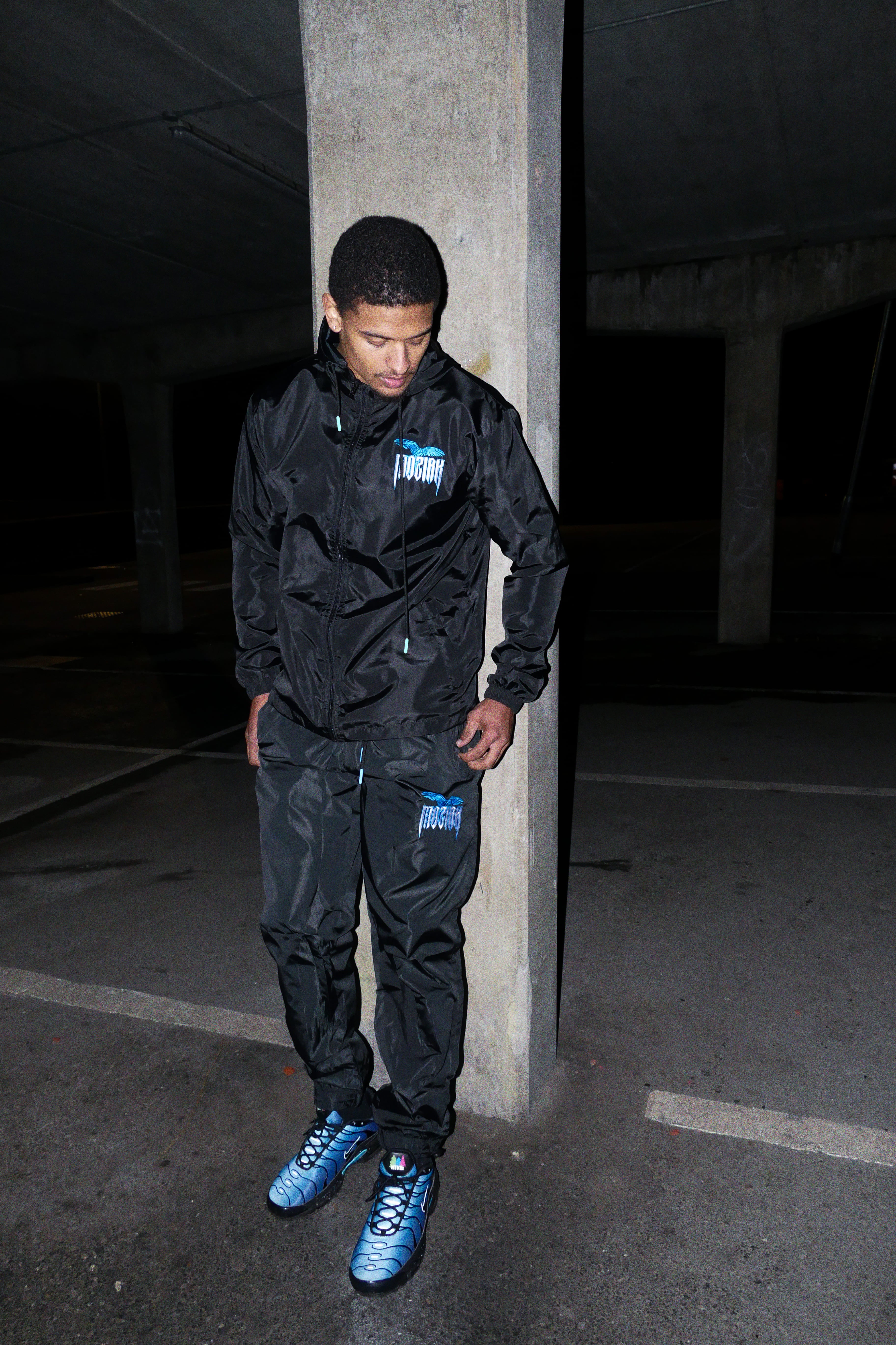 Macaw Windbreaker Jacket - Blue