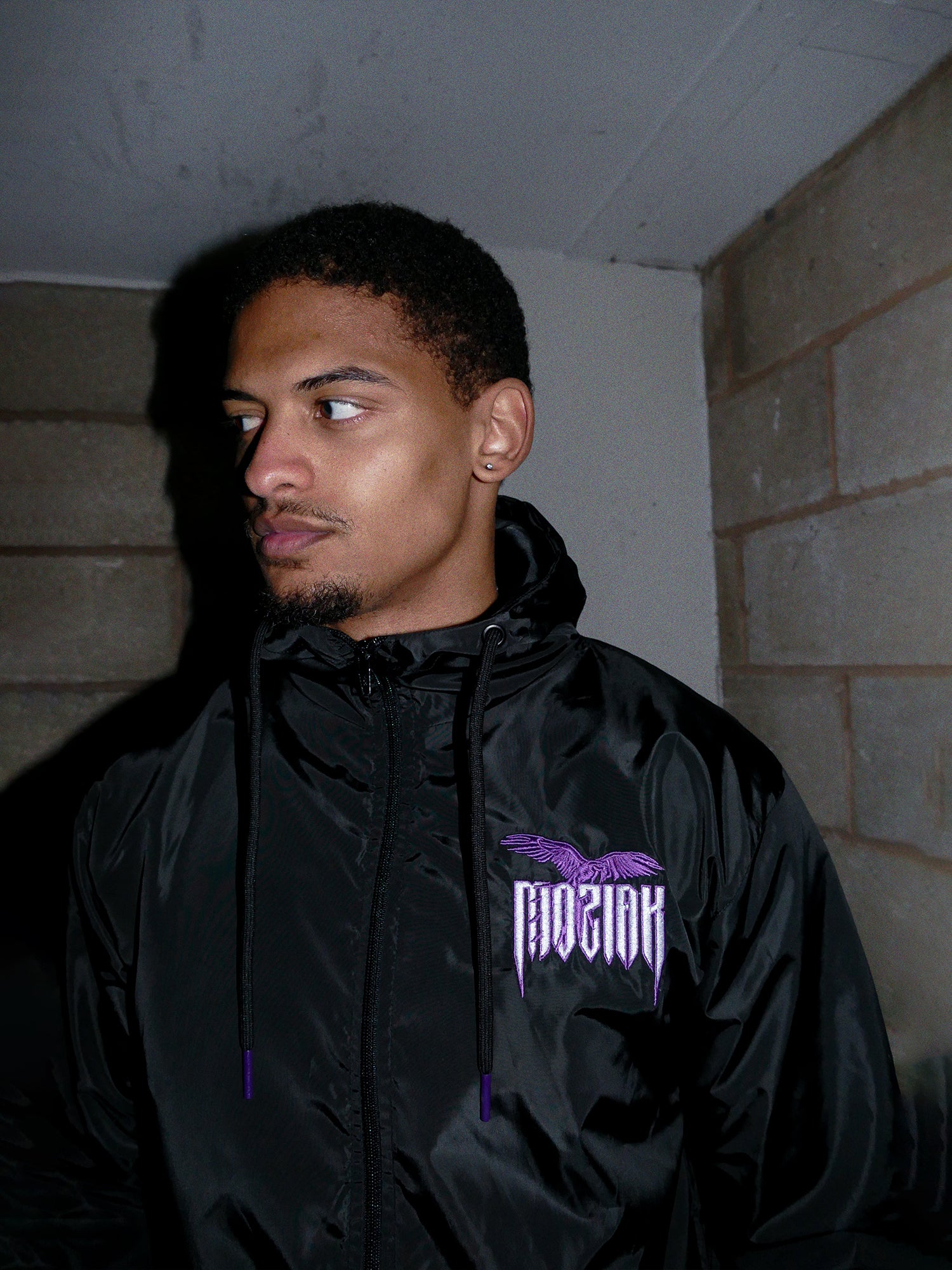 Macaw Windbreaker Bottoms - Purple