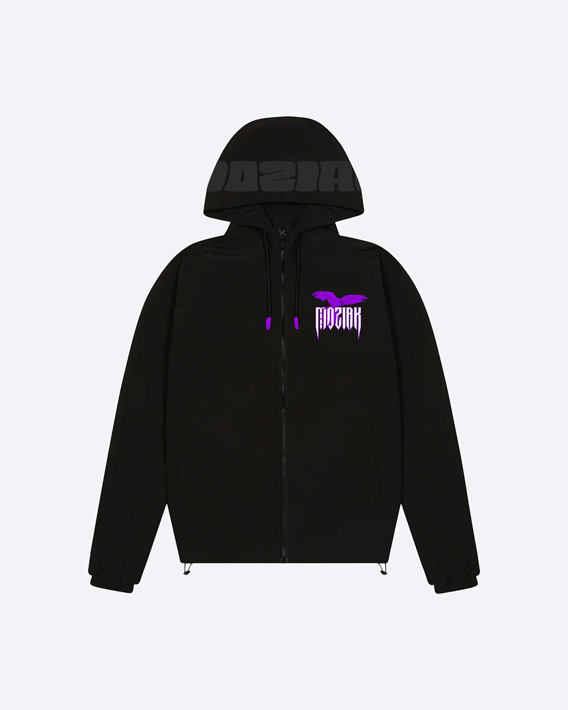 Macaw Windbreaker Jacket - Purple